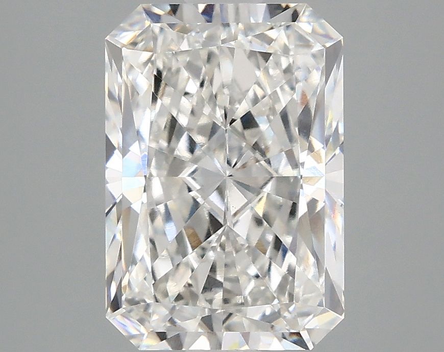 Lab-Grown Radiant Diamond - 2.96 Carats, F Color, VVS2 Clarity - Certified by IGI - Report Number: LG681523512
