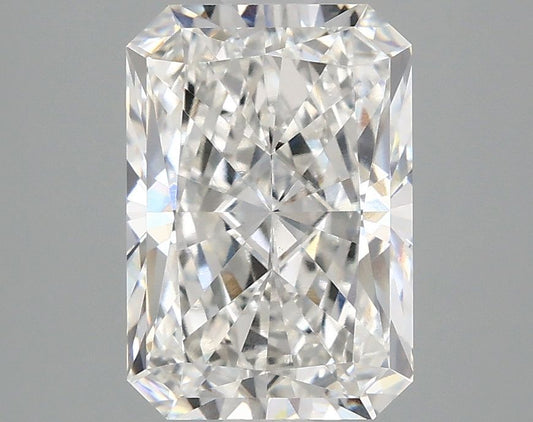 Lab-Grown Radiant Diamond - 2.96 Carats, F Color, VVS2 Clarity - Certified by IGI - Report Number: LG681523512