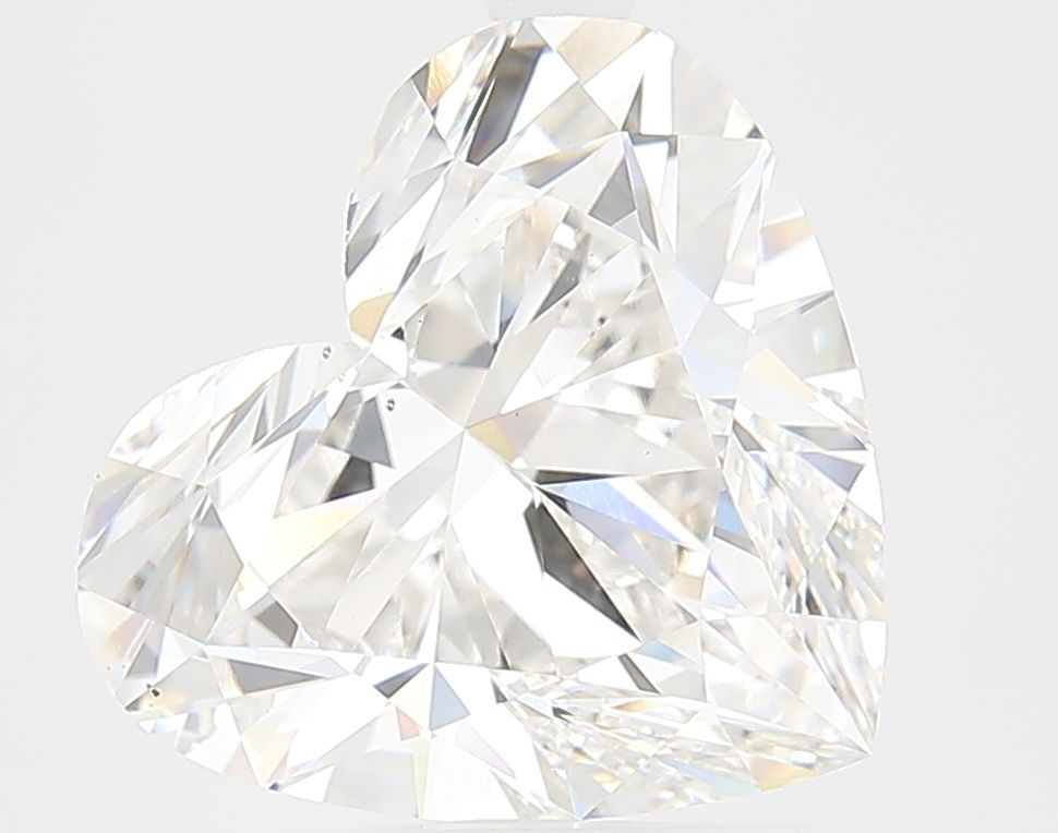 Lab-Grown Heart Diamond - 5.03 Carats, F Color, VS2 Clarity - Certified by IGI - Report Number: LG598385253