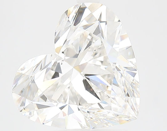 Lab-Grown Heart Diamond - 5.03 Carats, F Color, VS2 Clarity - Certified by IGI - Report Number: LG598385253