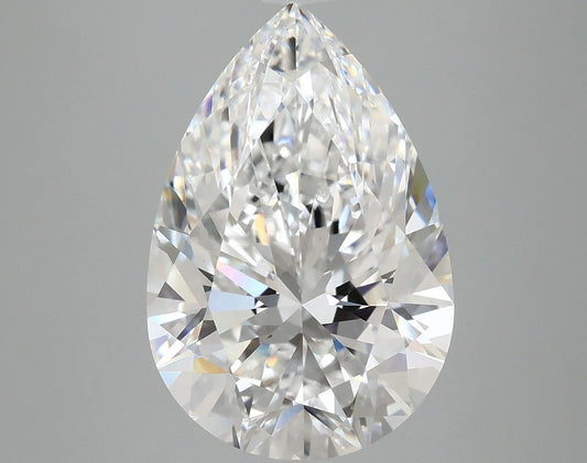 Lab-Grown Pear Diamond - 6.0 Carats, E Color, VS1 Clarity - Certified by IGI - Report Number: LG702520920