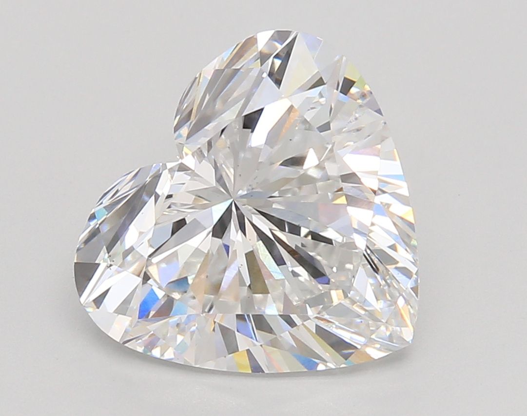Lab-Grown Heart Diamond - 4.55 Carats, E Color, VS1 Clarity - Certified by IGI - Report Number: LG673430965