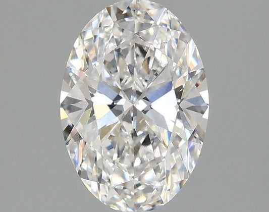 Lab-Grown Oval Diamond - 1.47 Carats, E Color, VVS2 Clarity - Certified by IGI - Report Number: LG669477420