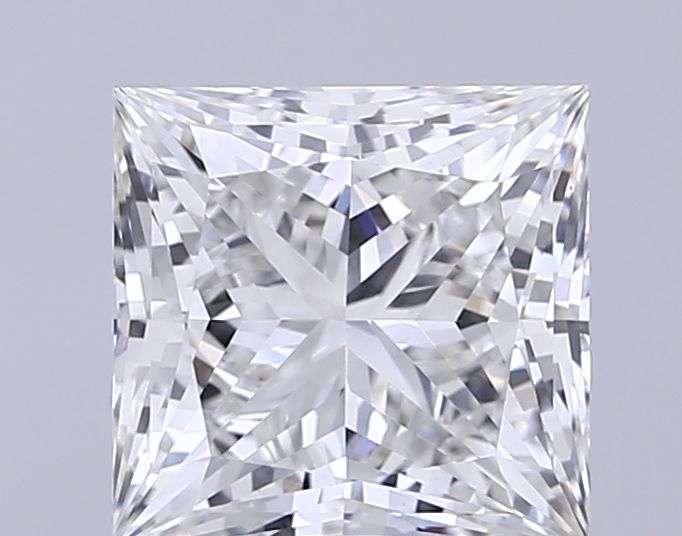 Lab-Grown Princess Diamond - 3.59 Carats, F Color, VS1 Clarity - Certified by IGI - Report Number: LG656499544