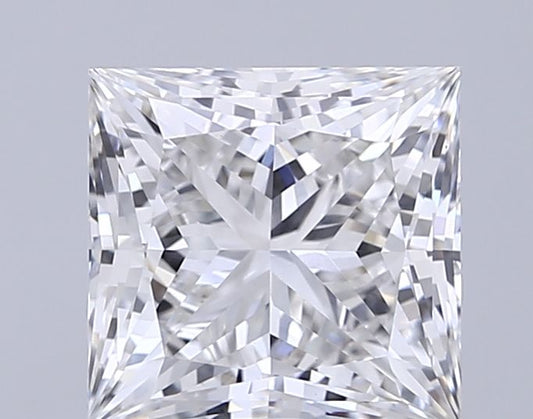 Lab-Grown Princess Diamond - 3.59 Carats, F Color, VS1 Clarity - Certified by IGI - Report Number: LG656499544