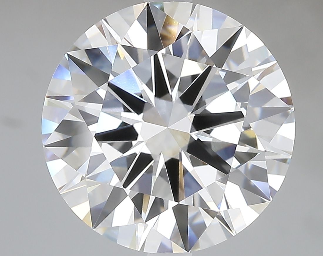 Lab-Grown Round Diamond - 7.03 Carats, F Color, VVS2 Clarity - Certified by IGI - Report Number: LG710555187