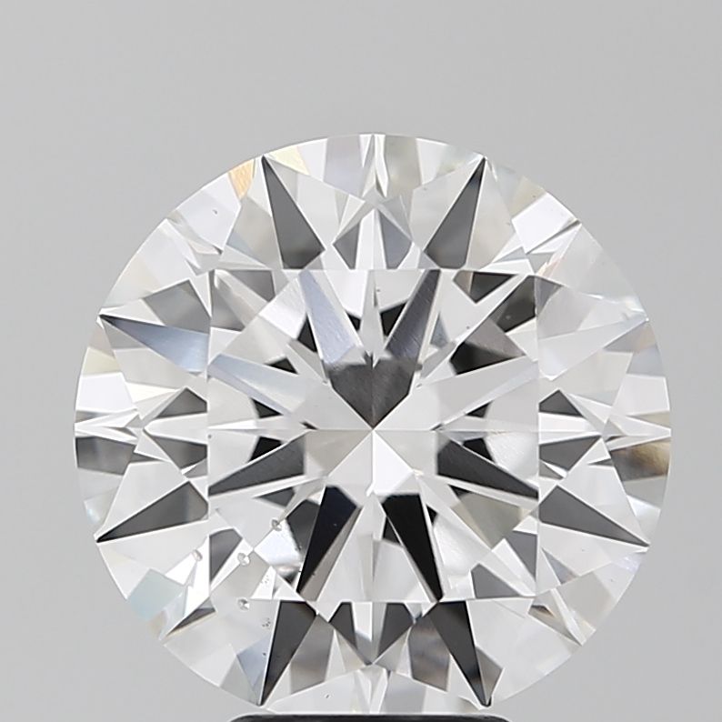 Lab-Grown Round Diamond - 6.01 Carats, E Color, VS2 Clarity - Certified by IGI - Report Number: LG662404402