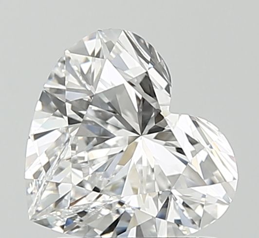 Lab-Grown Heart Diamond - 1.5 Carats, D Color, VVS2 Clarity - Certified by IGI - Report Number: LG696542798