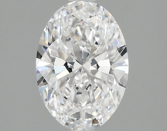 Lab-Grown Oval Diamond - 1.46 Carats, D Color, VS1 Clarity - Certified by IGI - Report Number: LG717502628