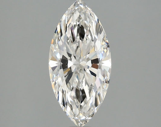 Lab-Grown Marquise Diamond - 1.48 Carats, F Color, VVS2 Clarity - Certified by IGI - Report Number: LG662446570
