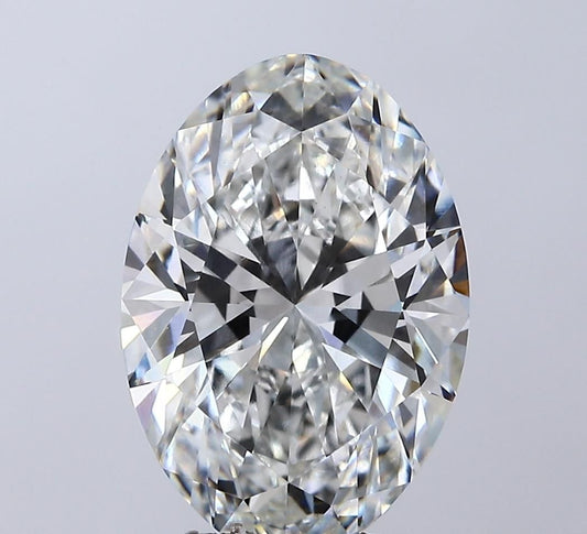 Lab-Grown Oval Diamond - 4.58 Carats, F Color, VS1 Clarity - Certified by IGI - Report Number: LG715534474