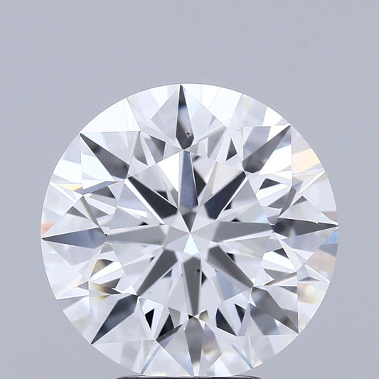 Lab-Grown Round Diamond - 5.01 Carats, E Color, VS2 Clarity - Certified by IGI - Report Number: LG671484510