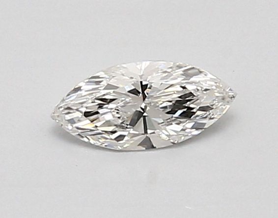 Lab-Grown Marquise Diamond - 0.4 Carats, E Color, VS2 Clarity - Certified by IGI - Report Number: LG691576124