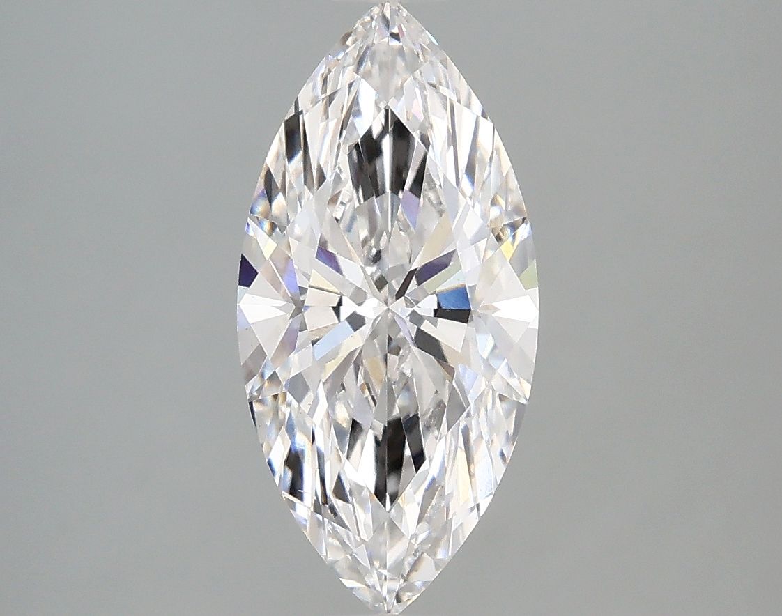 Lab-Grown Marquise Diamond - 1.95 Carats, E Color, VS1 Clarity - Certified by IGI - Report Number: LG682506624
