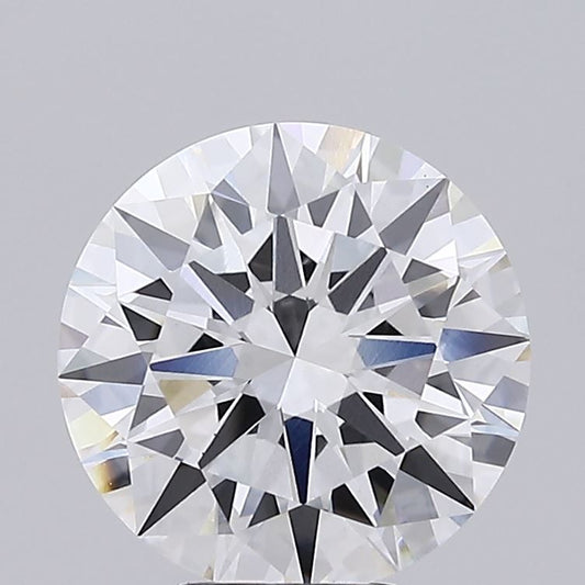 Lab-Grown Round Diamond - 5.01 Carats, E Color, VS1 Clarity - Certified by IGI - Report Number: LG674554574