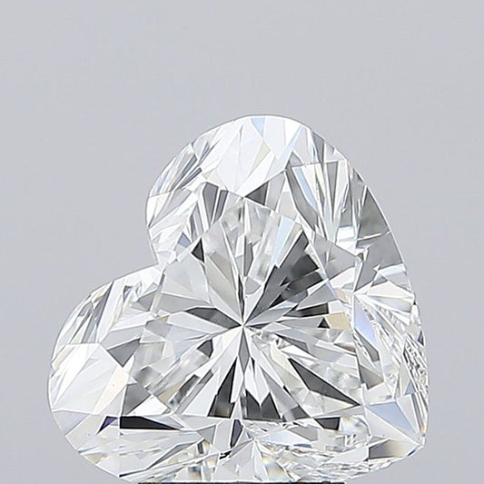 Lab-Grown Heart Diamond - 5.02 Carats, E Color, VS1 Clarity - Certified by IGI - Report Number: LG694571997