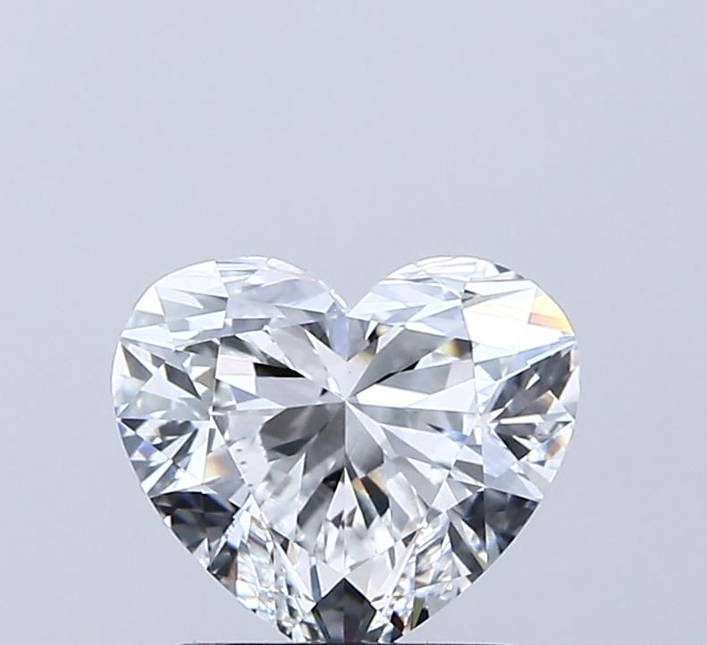 Lab-Grown Heart Diamond - 1.5 Carats, E Color, VS1 Clarity - Certified by IGI - Report Number: LG691557208
