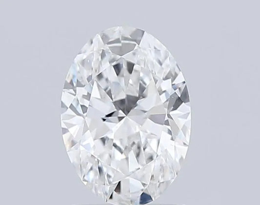 1,51 ct ovaler, im Labor gezüchteter Diamant (Farbe D, Reinheit VVS2, IGI-zertifiziert)