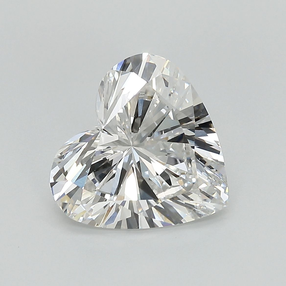 Lab-Grown Heart Diamond - 6.1 Carats, E Color, VVS2 Clarity - Certified by IGI - Report Number: LG678554701