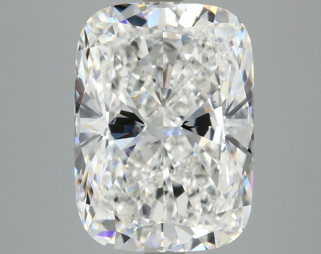 Lab-Grown Cushion Diamond - 6.01 Carats, F Color, VS1 Clarity - Certified by IGI - Report Number: LG653438688