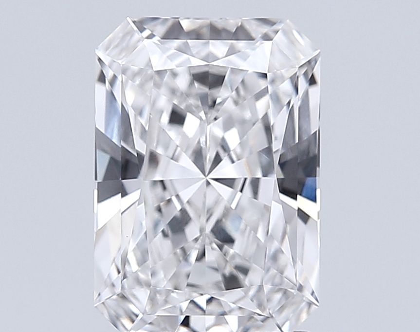 Lab-Grown Radiant Diamond - 2.51 Carats, F Color, VVS2 Clarity - Certified by IGI - Report Number: LG651490705