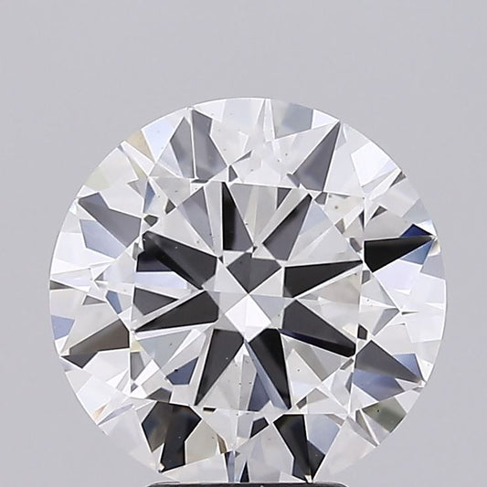 Lab-Grown Round Diamond - 4.87 Carats, F Color, VS2 Clarity - Certified by IGI - Report Number: LG698562073