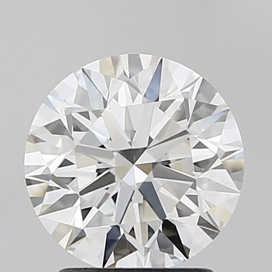 Lab-Grown Round Diamond - 2.02 Carats, F Color, VVS2 Clarity - Certified by IGI - Report Number: LG690512945