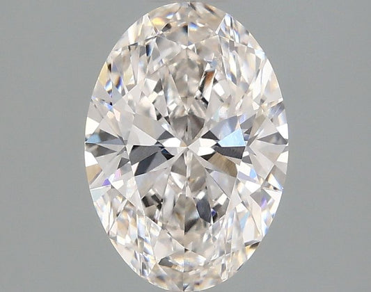 Lab-Grown Oval Diamond - 1.48 Carats, F Color, VVS2 Clarity - Certified by IGI - Report Number: LG662478730