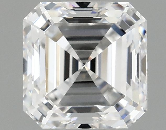 Lab-Grown Asscher Diamond - 0.96 Carats, D Color, VVS2 Clarity - Certified by IGI - Report Number: LG715582764