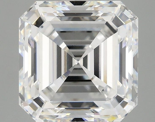 Lab-Grown Asscher Diamond - 3.06 Carats, D Color, VS1 Clarity - Certified by IGI - Report Number: LG678582016