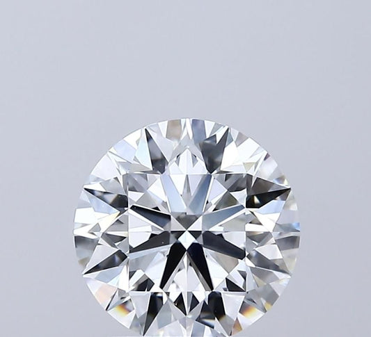 Lab-Grown Round Diamond - 2.01 Carats, E Color, VVS2 Clarity - Certified by IGI - Report Number: LG694549021