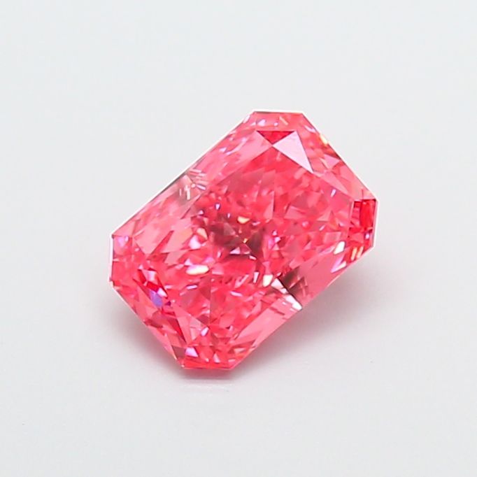 Radiant 1.61ct Fancy Vivid Pink SI2 - Cut • IGI • LG800621833