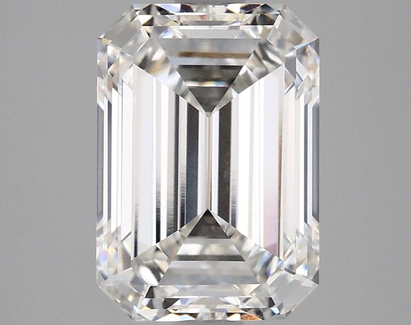 Lab-Grown Emerald Diamond - 2.96 Carats, F Color, VVS2 Clarity - Certified by IGI - Report Number: LG638450147