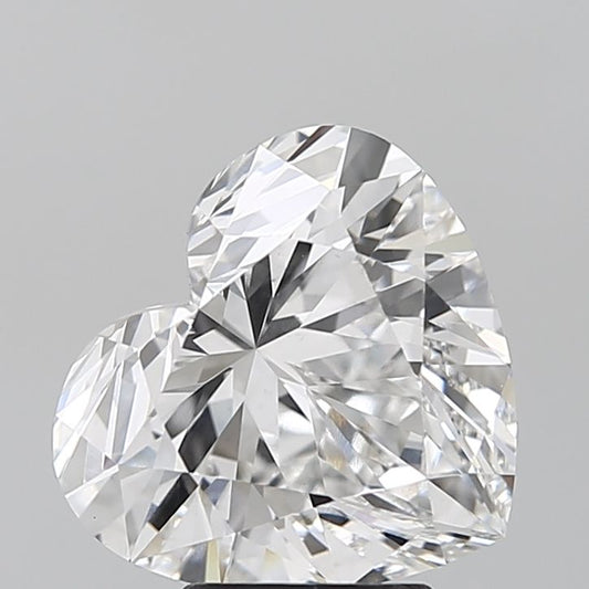 Lab-Grown Heart Diamond - 4.0 Carats, E Color, VS1 Clarity - Certified by IGI - Report Number: LG631420784