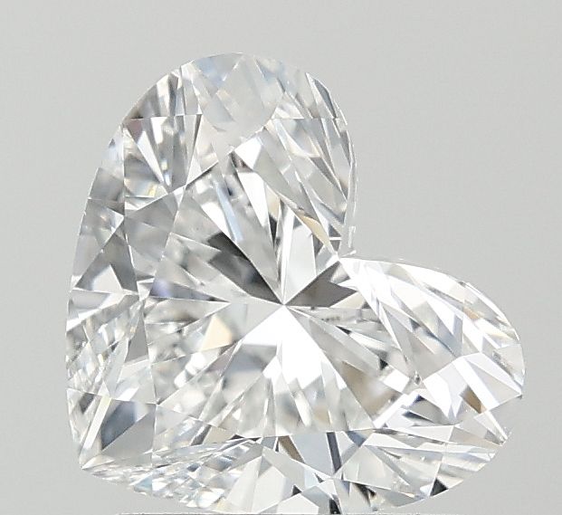 Lab-Grown Heart Diamond - 1.56 Carats, D Color, VS1 Clarity - Certified by IGI - Report Number: LG647423900