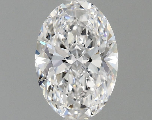 Lab-Grown Oval Diamond - 0.98 Carats, E Color, VVS2 Clarity - Certified by IGI - Report Number: LG638404144