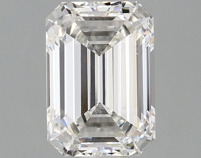 Lab-Grown Emerald Diamond - 1.45 Carats, F Color, VVS2 Clarity - Certified by IGI - Report Number: LG668464072