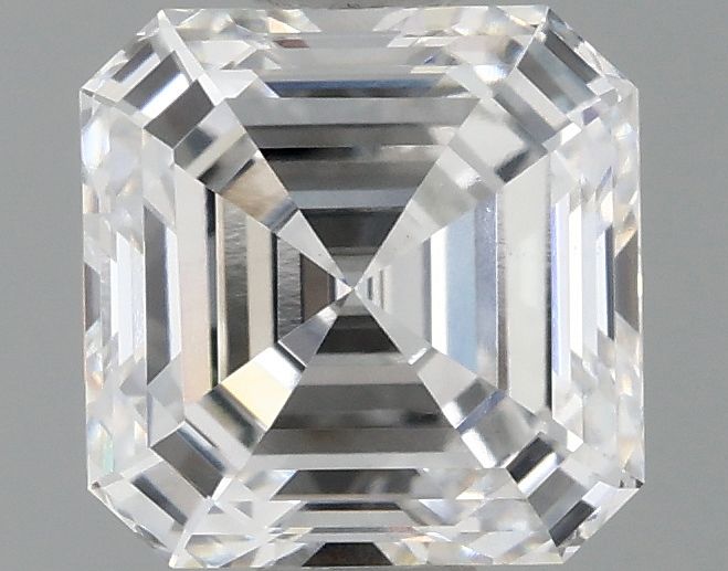 Lab-Grown Asscher Diamond - 1.02 Carats, D Color, VS1 Clarity - Certified by IGI - Report Number: LG689535711