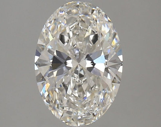 Lab-Grown Oval Diamond - 1.98 Carats, F Color, VVS2 Clarity - Certified by IGI - Report Number: LG631462851