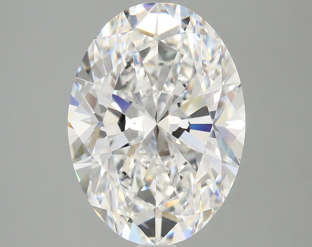 Lab-Grown Oval Diamond - 4.05 Carats, E Color, VVS2 Clarity - Certified by IGI - Report Number: LG696587837