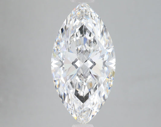 Lab-Grown Marquise Diamond - 4.01 Carats, F Color, VS2 Clarity - Certified by IGI - Report Number: LG670428817
