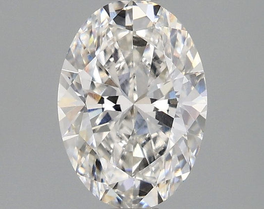 Lab-Grown Oval Diamond - 1.47 Carats, F Color, VVS2 Clarity - Certified by IGI - Report Number: LG680527777