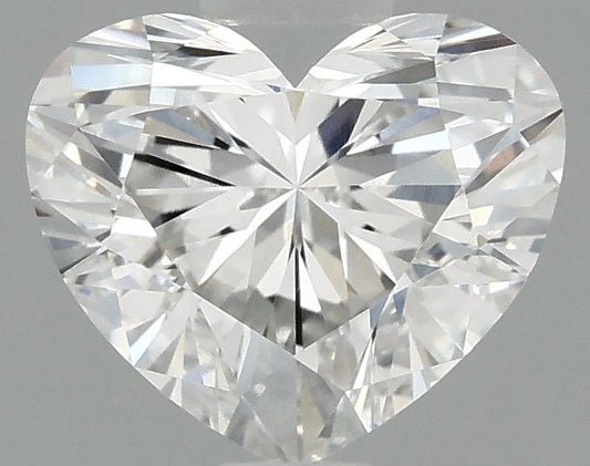 Lab-Grown Heart Diamond - 0.96 Carats, E Color, VVS2 Clarity - Certified by IGI - Report Number: LG712530118