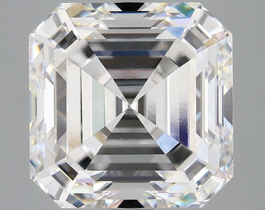 Lab-Grown Asscher Diamond - 5.09 Carats, D Color, VVS2 Clarity - Certified by IGI - Report Number: LG680511196