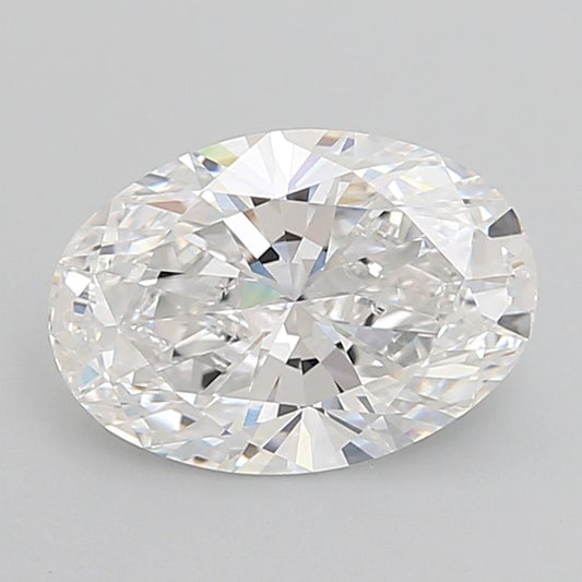 Lab-Grown Oval Diamond - 3.6 Carats, E Color, VVS2 Clarity - Certified by GIA - Report Number: 7511486626