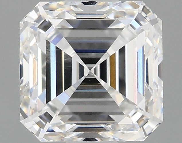 Lab-Grown Asscher Diamond - 1.06 Carats, D Color, VVS2 Clarity - Certified by IGI - Report Number: LG677529272