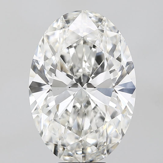 Lab-Grown Oval Diamond - 8.03 Carats, E Color, VS1 Clarity - Certified by IGI - Report Number: LG677565753