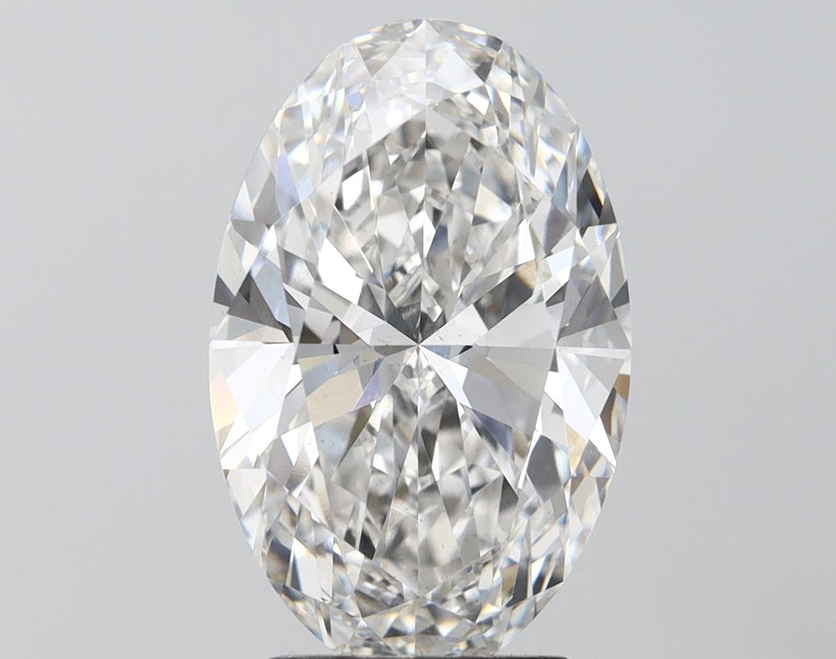 Lab-Grown Oval Diamond - 4.53 Carats, F Color, VS2 Clarity - Certified by IGI - Report Number: LG688506685