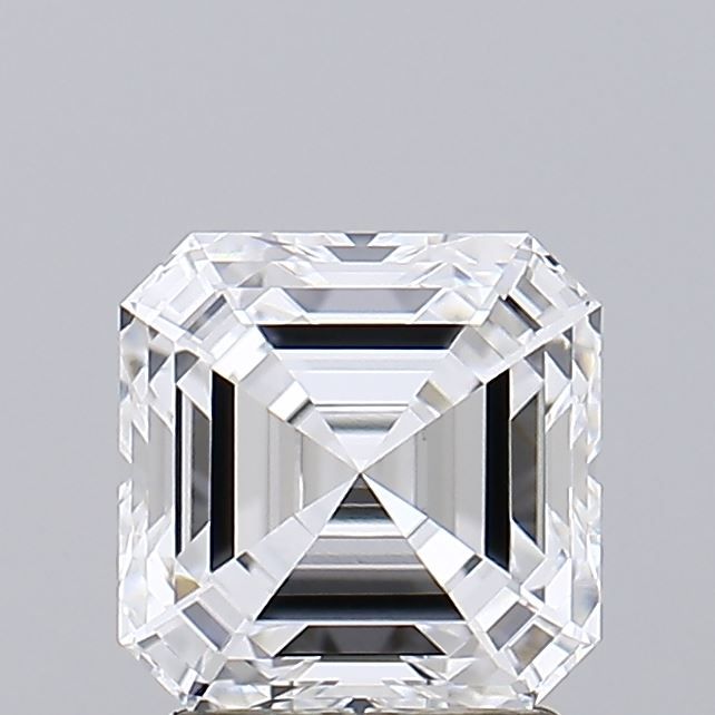 Lab-Grown Asscher Diamond - 2.21 Carats, D Color, VVS2 Clarity - Certified by GIA - Report Number: 7492797724