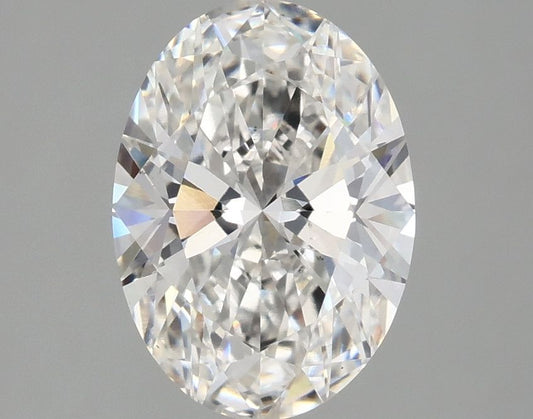 Lab-Grown Oval Diamond - 1.96 Carats, E Color, VS2 Clarity - Certified by IGI - Report Number: LG674556698